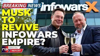 🚨BREAKING Elon Musk to Rescue InfoWars Roger Stone Rallies Freedom Brigade CIA Boast Backfires [upl. by Ynatirb]