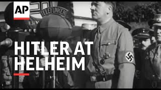 HITLER ADDRESSES STEEL HELMENTS AT HELHEIM  SOUND [upl. by Roderica]