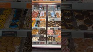 Trying the new autumn menu at DUNKIN DONUTS🍩 dunkindonut newukfood newfooduk autumnsnacks [upl. by Tiler]