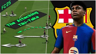 Barcelonas Hansi Flick Tactics Replicated  EA FC 25 [upl. by Ettinger]