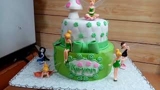 Tinkerbell cake idea PremirichCakes [upl. by Anelrac]