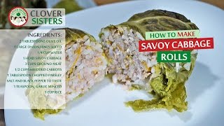 Savoy cabbage rolls [upl. by Eedebez]