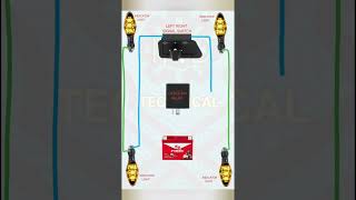 bike indicator light wiring 🙂👍 indicator wiring summar experiment IND technical [upl. by Farrish]