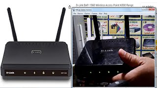 أعدادت D Link DAP 1360 Access Point N300 Range Extender [upl. by Vanessa]