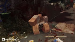 Man uploads video of himself shooting homeless person  Roblox [upl. by Hill756]