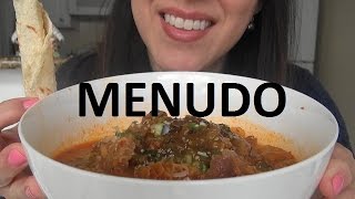 SassEsnacks ASMR Making Menudo Soup  Christmas Cookies  Christmas Presents  Eating Sounds [upl. by Acimot]