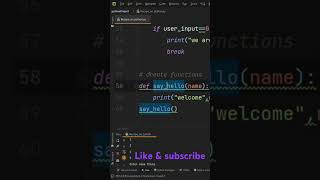 Create function shorts shortsfeed shortvideo subscribereels shortsviral shots MuhamedEsmeal [upl. by Nanis553]