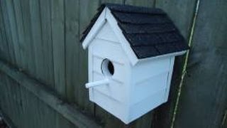 Vinyl Sided Bird House  DIY [upl. by Aihsyt]