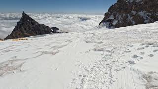 Journey to the Top Disappointment Cleaver Route on Rainier Climbing Hiking [upl. by Iana]