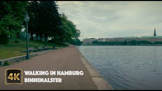 Favourite city walk in Hamburg  Germany 🇩🇪  Alster Lake [upl. by Azpurua]