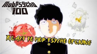 Mob Psycho 100  99 Opening Reaction [upl. by Anelagna]