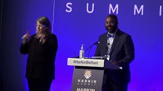 Harkin Summit Belfast 2022 Opening Remarks and Keynote Charlotte McClainNhlapp from World Bank [upl. by Onairda582]