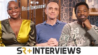 Hank Azaria Haneefah Wood amp Dewshane Williams On Robots And Romance In Hello Tomorrow [upl. by Schoening]