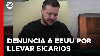 Rusia denunció que EEUU planea llevar sicarios presos a combatir por Ucrania [upl. by Lerret]