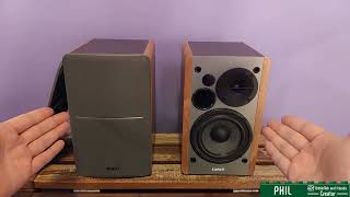 Edifier R1280T Powered Bookshelf Speakers 2 0 Active Near Field Monitors Studio Monitor Speaker [upl. by Selry303]