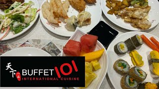 EAT ALL YOU CAN BUFFET 101 ALABANG TOWN CENTER [upl. by Acinaj778]