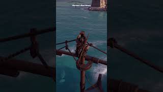 Assassins Creed Odyssey Marinoss Boat Wreck shorts short games landscape [upl. by Retsam]