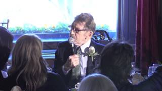 Pete Hamill acceptance speech at Irish America Hall of Fame Luncheon 2016 [upl. by Jenifer]