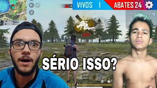 MEU DUO FICOU SEM ACREDITAR NO QUE FIZ NESSA PARTIDA  FREE FIRE [upl. by Asilehc]