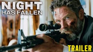 Night Has Fallen Trailer2024 GerardButlerMorganFreeman HasFallen4 [upl. by Otcefrep764]