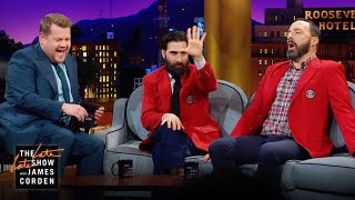 Jason Schwartzman amp Tony Hale Love CBS Blazers amp Beards [upl. by Cati397]