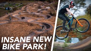 Insane New Bike Park and Pump Track in Fleet [upl. by Acnoib]