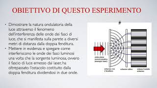 Lesperimento della quotDoppia fenditura di Thomas Youngquot [upl. by Carmela]