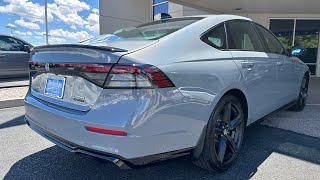 2023 Honda Accord Sport L  Urban Grey Pearl  Walkaround [upl. by Burgener523]