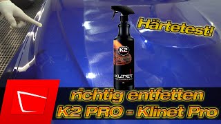 Autolack richtig entfetten  Politurreste zuverlässig entfernen K2 PRO  Klinet Pro Inspection Spray [upl. by Nedyarb322]