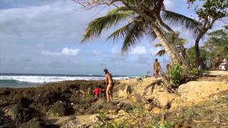 Surfing SUP at Wilderness Break in Puerto Rico [upl. by Aiam]