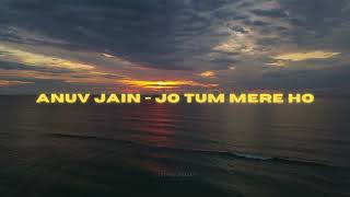 anuv jain  jo tum mere ho slowed  reverb [upl. by Boswall]