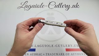 Laguiole Pocket Knife Stag Horn  Laguiole UK [upl. by Elfrieda308]