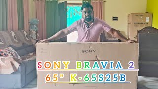 SONY BRAVIA 2 65quot TV  K65S25B  FULL REVIEW  timepassvenu [upl. by Jade]