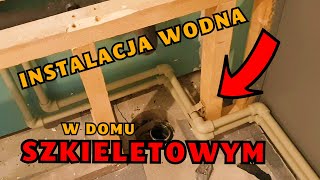 ►Instalacja wodna w domu krok po kroku Rury PP czy PEX Instalacja wody użytkowej Dom za 100tys 298 [upl. by Rusel]