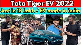 Tata Tigor EV Full Review by Pakistani  Auto Car of India  Pakistani Reaction [upl. by Sherm754]