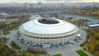 Opening and final of the 2018 Moscow World Cup Luzhniki stadium represents a new era of sport [upl. by Letti]