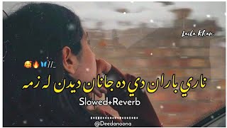 Naray Baran Day Da Janan Deedan La Zma 🥰  Slowed And Reverb  Pashto New Laila Khan Song Deedanoona [upl. by Odnumyar126]