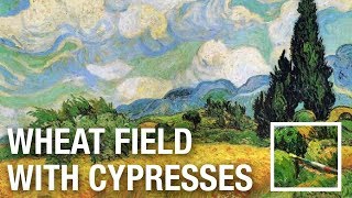 Wheat Field with Cypresses  Vincent van Gogh  Museum Quality Handmade Oil Painting Reproduction [upl. by Araz]