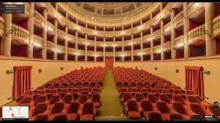 Tour Virtuale al Teatro Metastasio di Prato [upl. by Attenna]