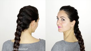 Hair tutorial 2 TRECCIA ALLA FRANCESE [upl. by Ettenajna]