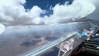 SOARING OVER NAMIBIA in Arcus M from Kiripotib with World Champion Wolfgang Janowitsch gliding [upl. by Hough196]