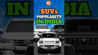 Why are SUVs becoming popular in India  shortsfeed shortsviral [upl. by Medlin]