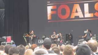 Foals  Inhaler Live  Outside Lands in San Francisco Ca 8112013 [upl. by Ahsin]