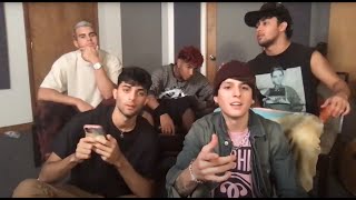 CNCO  BESO VIDEO OUT TONIGHT Livestream [upl. by Trebleht]