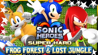 Sonic Heroes HD  SUPER HARD MODE  Part 5 THE FAILS ARE REAL [upl. by Einnel835]