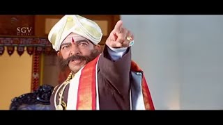 Minister Shocked By Seeing Vishnuvardhans Power  Simhadriya Simha Kannada Movie Part4 [upl. by Burrell]