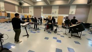 Firebaugh HS Percussion Ensemble  quotStormbreakquot by Jim Casella [upl. by Orel]