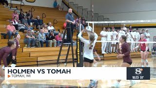 Holmen picks up the win against Tomah in MVC conference matchup [upl. by Chiang]