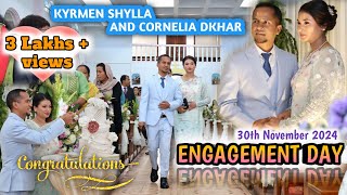 KYRMEN SHYLLA and CORNELIA DKHAR Engagement day video song [upl. by Goulder]