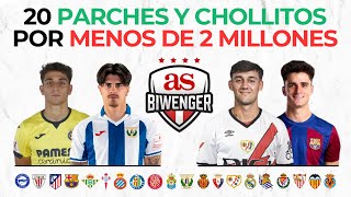 💸 20 PARCHES  CHOLLITOS FANTASY POR MENOS DE 2 MILLONES  📋 BIWENGER 2425 [upl. by Abell616]